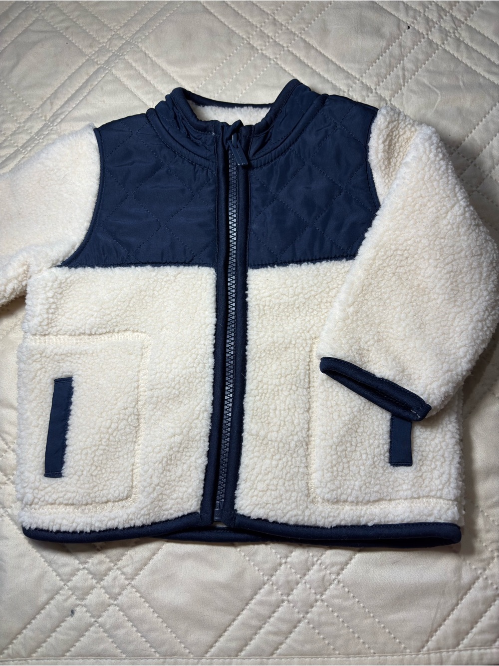 Old Navy 6-12M Fall Sherpa Jacket